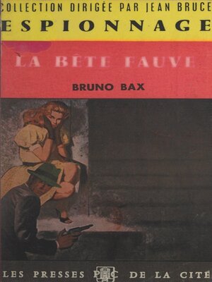 cover image of La bête fauve